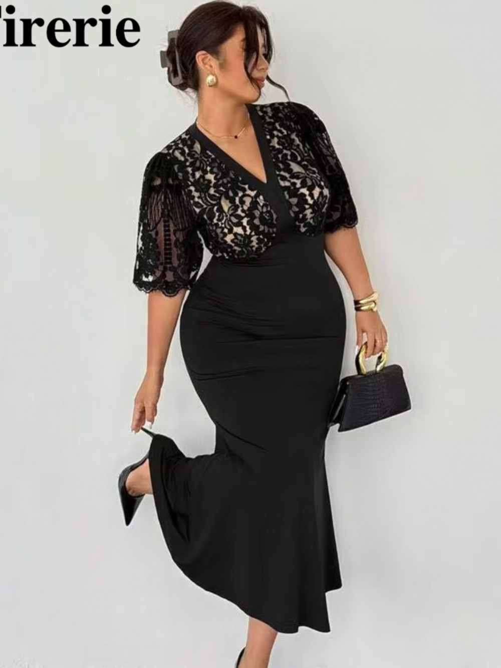 🆕 Fishtail Lace Dress